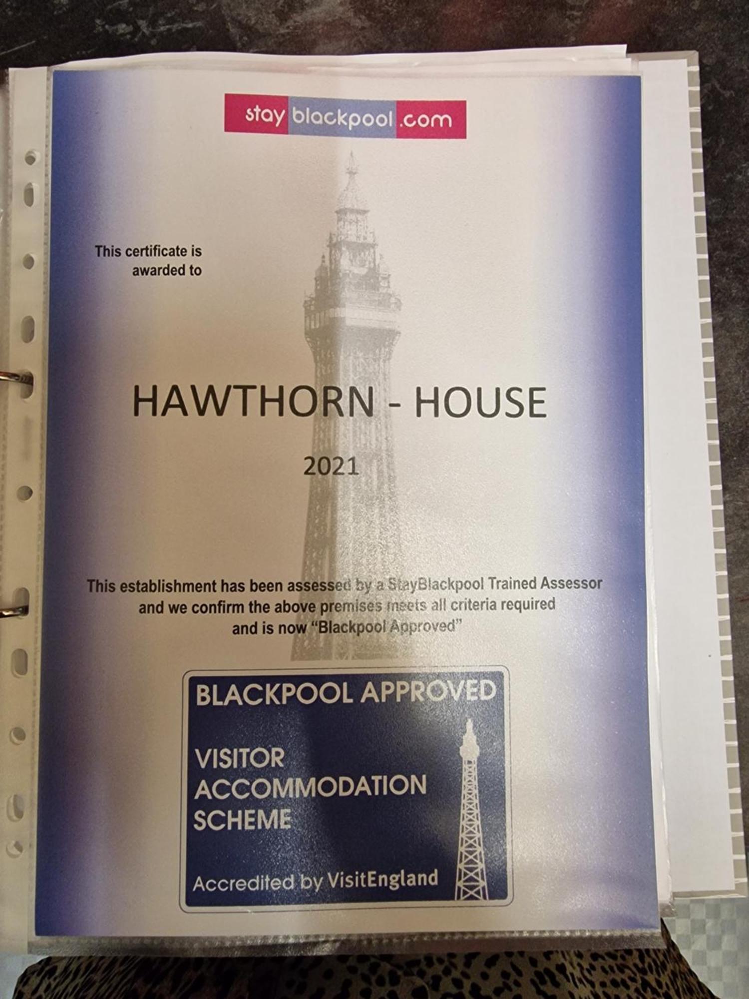 Hotel Hawthorn House Blackpool Exterior foto